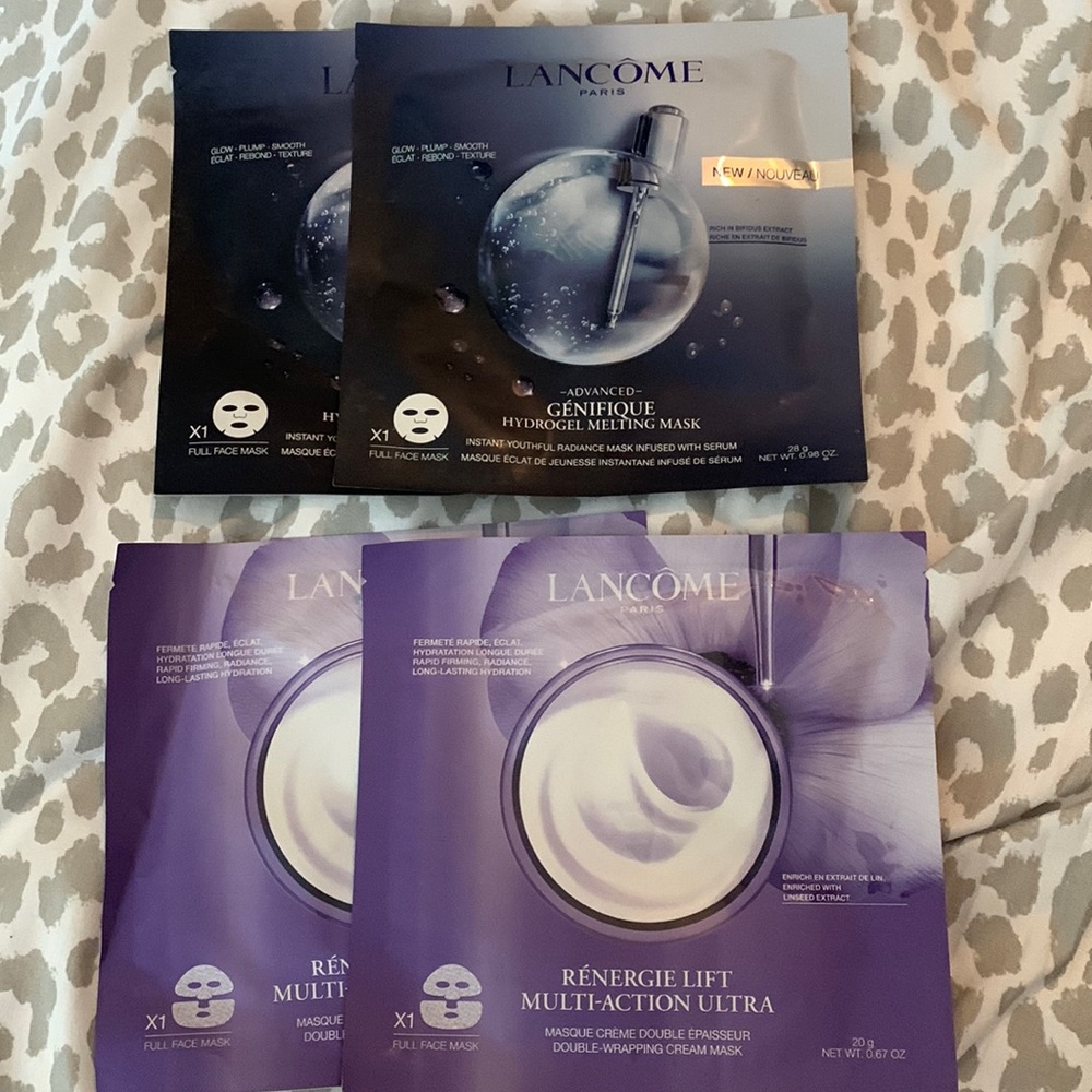 Lancôme sheet face masks